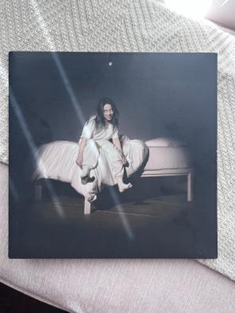 Billie Eilish When We All Fall Asleep Where Do We Go Clear Vinyl LP 2019 - Picture 2 of 10